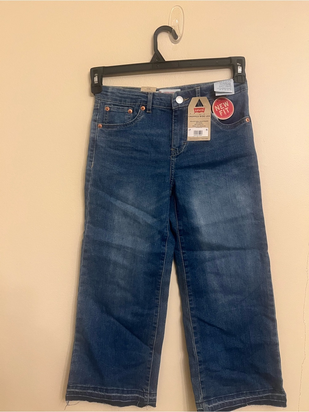 Levi's Kids Dark Blue Straight-Leg Jeans